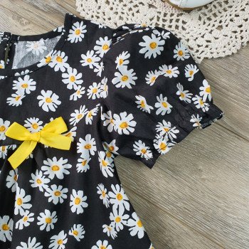 Váy hoa tay búp đuôi cá size 7 -10